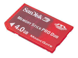 Memory Stick Pro Duo For Sony - 4GB - Sandisk - Gamer Edition
