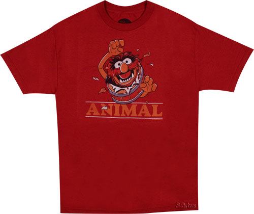 Unbranded Men` Animal Muppets T-Shirt