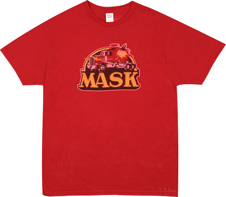 Another unique find for any retro tee fan, if this classic M.A.S.K. (Mobile Armoured Strike Kommand 