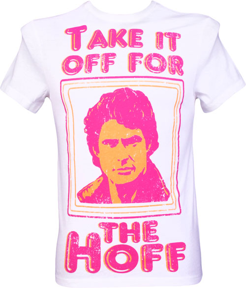 Unbranded Men` Take It Off For The Hoff T-Shirt