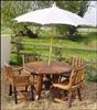 Unbranded Mendip 4 Seater Dining Table: - Natural wood
