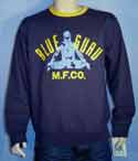 Mens Blue Guru Mix Blue & Gold Round Neck Cotton S
