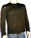 Mens C.P Company Black Round Neck Cotton Sweatshirt