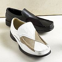 Mens Patchwork Loafers