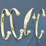 Mens Personalised 9ct. Torque 2/3oz. Bangle