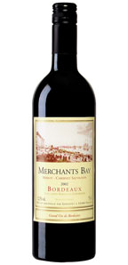 Merchants Bay Merlot / Cabernet Sauvignon 2005/06 Bordeaux, France