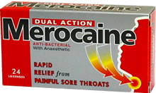Merocaine Lozenges 24x