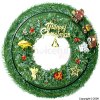 Unbranded Merry Christmas Animated Holiday Train Wreath
