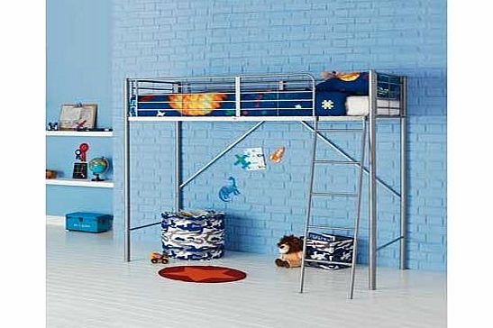 Unbranded Metal High Sleeper Bed Frame