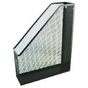 Unbranded Metal, mesh file holder. Black