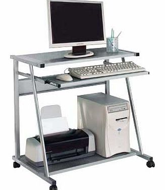 Unbranded Metal PC Trolley - Silver