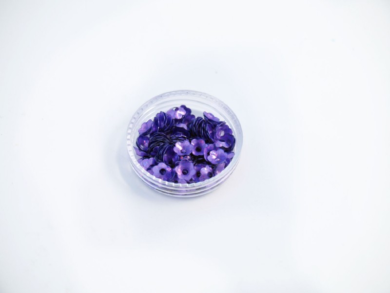 Unbranded Metallic Flower in Purple