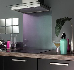 Unbranded Meteor Iridescent Splashback (70x60cm)
