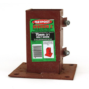 Unbranded Metpost System 2 Bolt Down - 72mm 3in