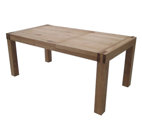 Unbranded Mews Oak Extension Dining Table 1400-1800mm