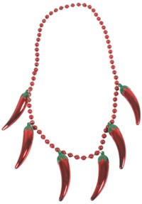 Unbranded Mexican Fiesta: Chili Peppers Necklace