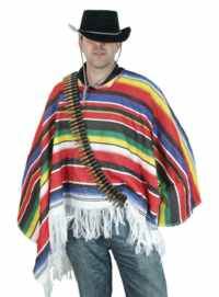 When cutting up a blanket is going to cause trouble we can help with this brightly coloured mexican