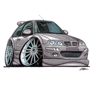 Unbranded MG ZR - Silver T-shirt