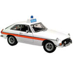 This version of the classic MGB GT Coupe from Universal Hobbies is decorated with Police colours
