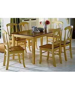 Mia Dining Table and 6 Chairs