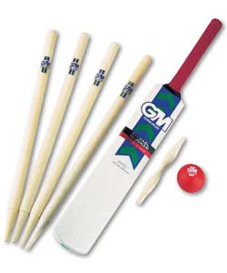 Set contains 1 cricket bat, 1 rubber ball, 4 stump
