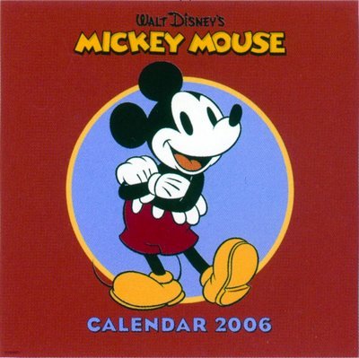 Mickey Mouse 2006 calendar