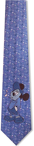 Mickey Mouse Notes Tie