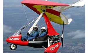 Flying across the sky for a fantastic 20-30 minutes,this microlight flightis the perfect opportunity to feel the exhilarating freedom offered by these superbly manoeuvrable machines. With the design of a hang-glider or small aeroplane, these amazin