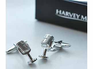 Unbranded Microphone Cufflinks