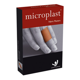 Unbranded Microplast Fabric Plasters Assorted Pk20 in Bag