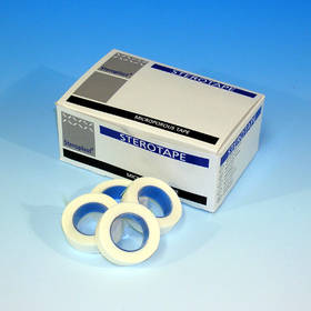 Unbranded Microporous tape 1.25cm x 10m box of 24