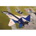 MiG-29 The Swifts plastic kit from German specialists Revell. This famous aerobatics team is attache