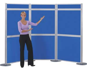 Unbranded Mightyboard exhibitor system