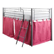 Unbranded Mika Metal Midsleeper With Cover Pink And