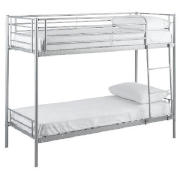 Unbranded Mika Shorty Bunk Bed Silver Effect And Standard