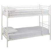 Unbranded Mika Shorty Bunk Bed, White And Standard