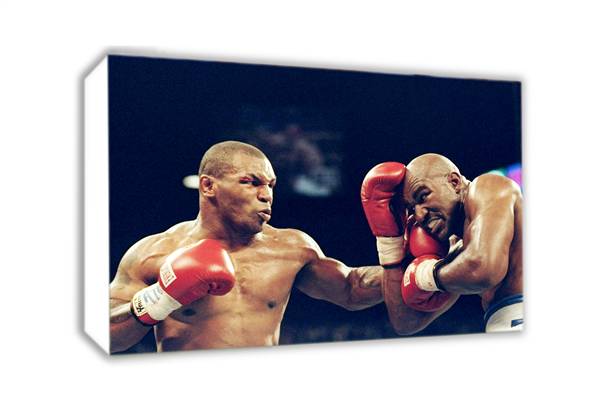 Unbranded Mike Tyson v Evander Holyfieldand#8211; Canvas collection
