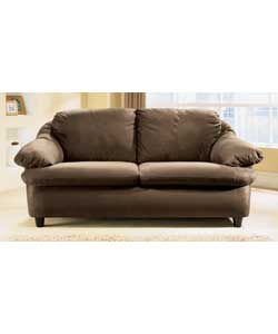 Milan Large Sofa - Chocolate