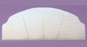 Millbrook- 5FT Sunrise Headboard