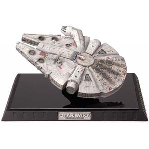Millennium Falcon Star Wars Scale Replica This Millenium Falcon is a precision die cast metal scale 