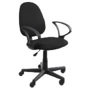 Unbranded Milo Fabric Office Chair, Black
