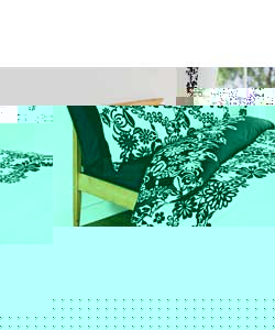 Unbranded Milo Reversible Duvet Set Black and White