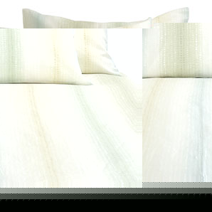Mineral Stripe Duvet Cover- Mint- Kingsize