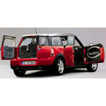 Minichamps has announced a 1/43 replica of the 2007 Mini Cooper Clubman finished in Red.