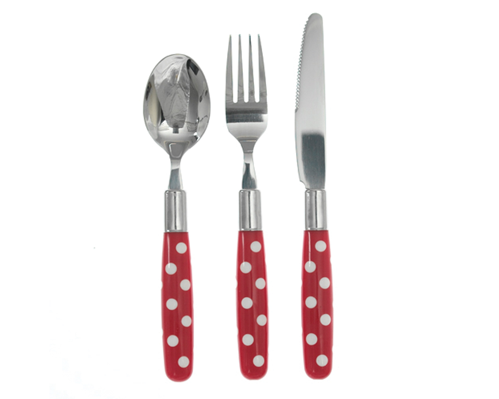 Unbranded Mini Cutlery Set Spots