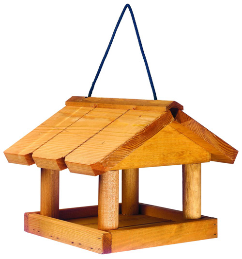 This superb mini hanging bird table will encourage a range of wildlife to come and feed in your gard