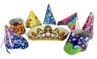 Mini Hat Carnival Range 72 pk