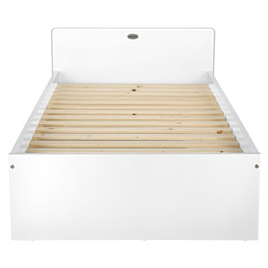Unbranded Mini Malibu Single Bedstead, White