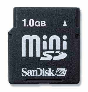 Unbranded Mini Secure Digital (Mini SD) - 1GB - Sandisk - WOW PRICE!