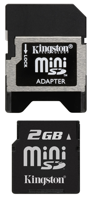 Unbranded Mini Secure (Mini SD) Digital Memory Card - 2GB - Kingston - LOWEST UK PRICE!